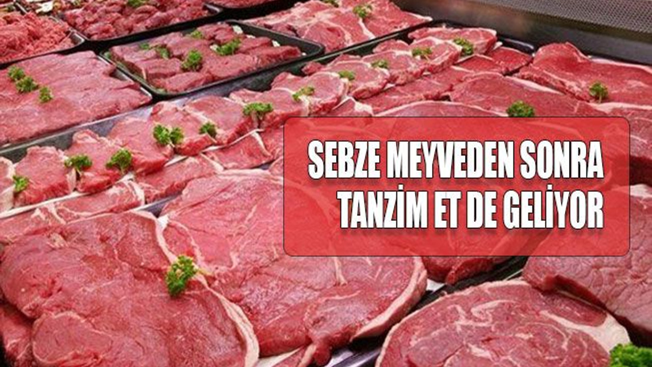 Sebze meyveden sonra tanzim et de geliyor