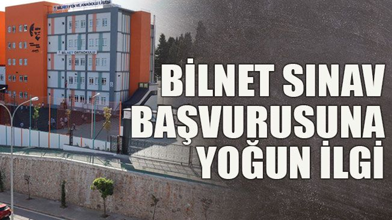 BİLNET sınav başvurusuna yoğun ilgi