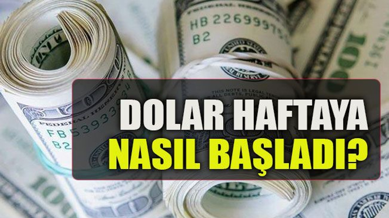 Dolar haftaya nasıl başladı?