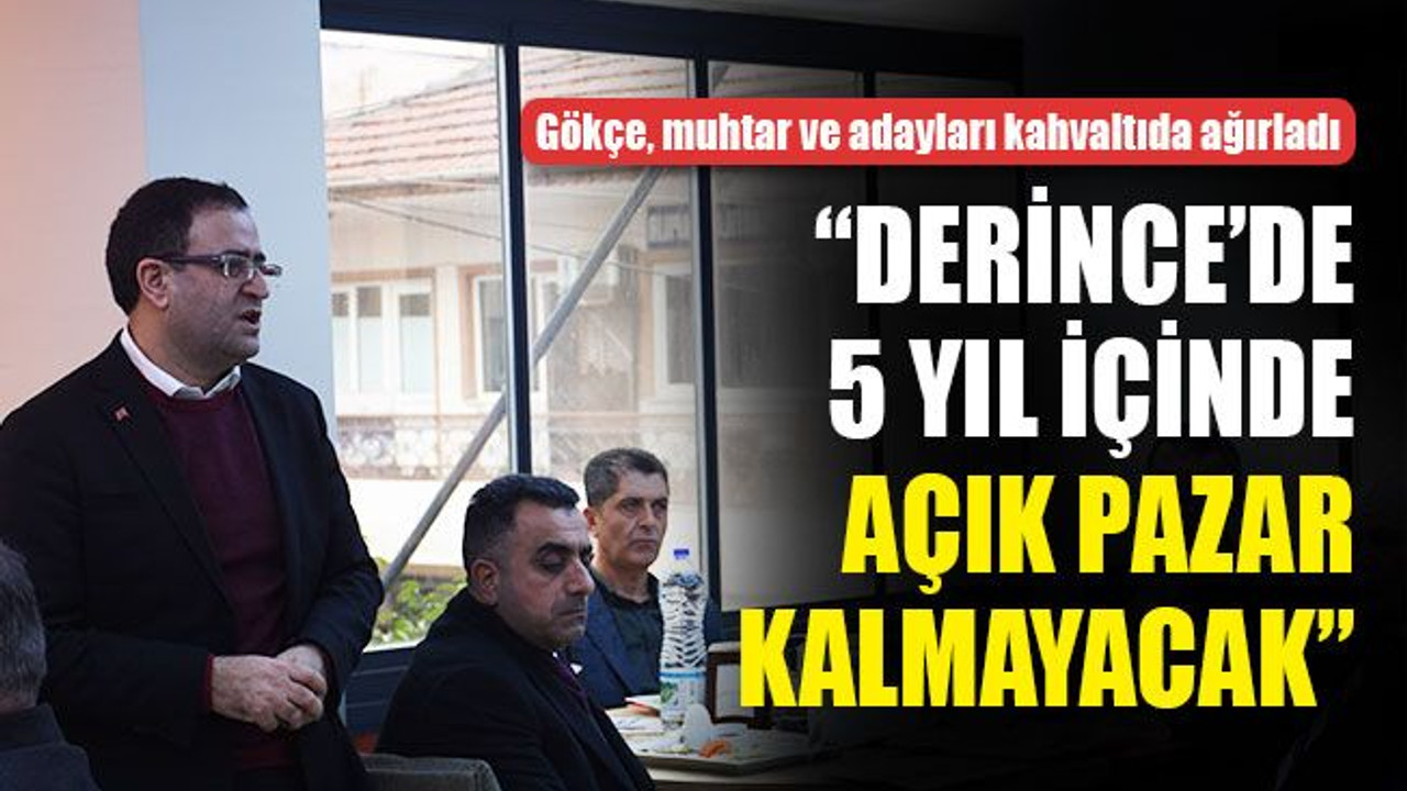Sertif Gökçe, muhtar ve muhtar adaylarına projelerini anlattı...