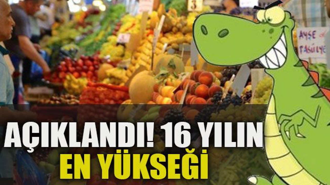 Açıklandı! 16 yılın en yükseği
