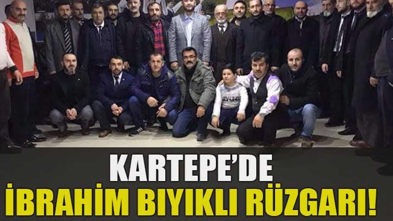 Kartepe’de İbrahim Bıyıklı rüzgarı!