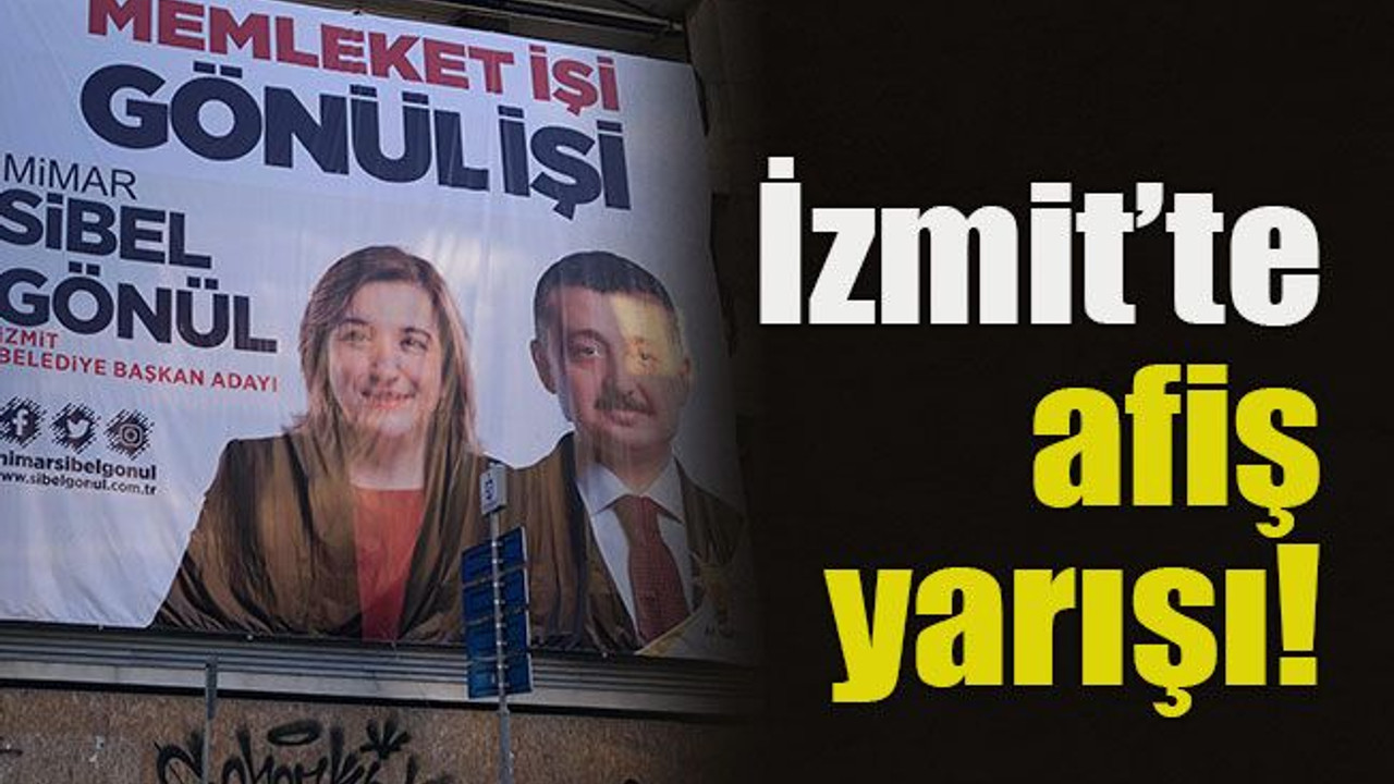 İzmit’te afiş yarışı!