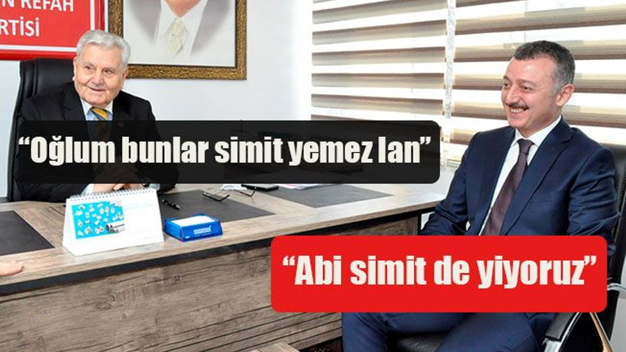 Güldüren simit diyaloğu