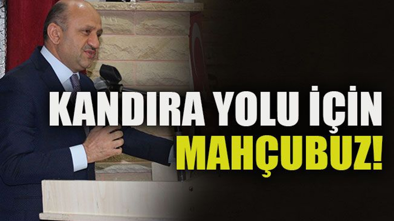 Kandıra yolu için mahçubuz!