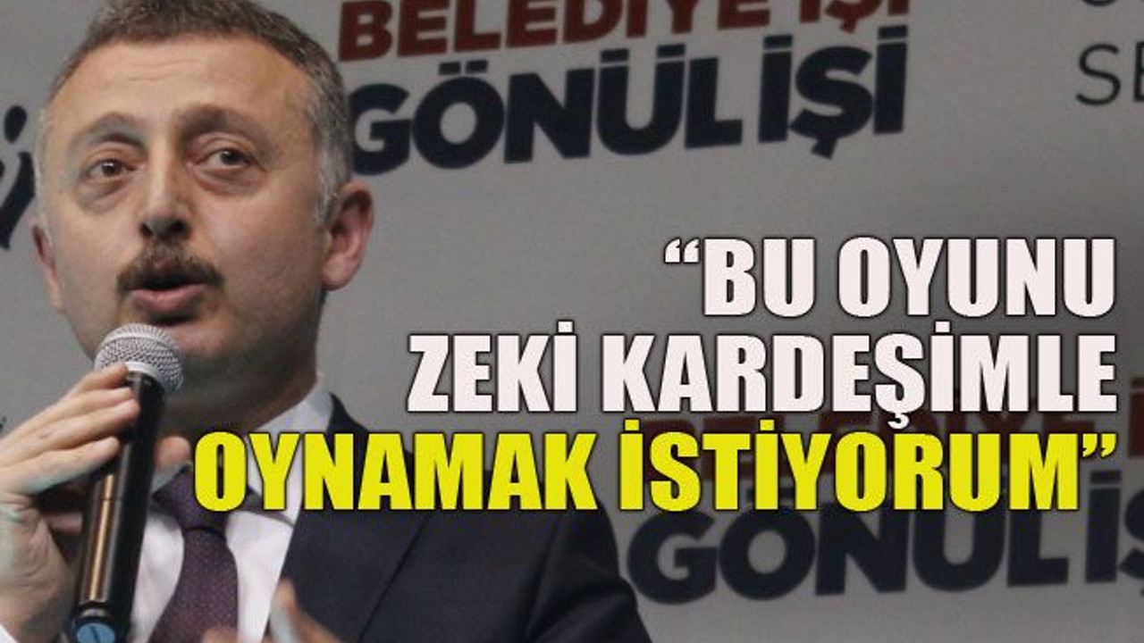 Kaldı iki ilçe! “Bu oyunu Zeki kardeşimle oynamak istiyorum”