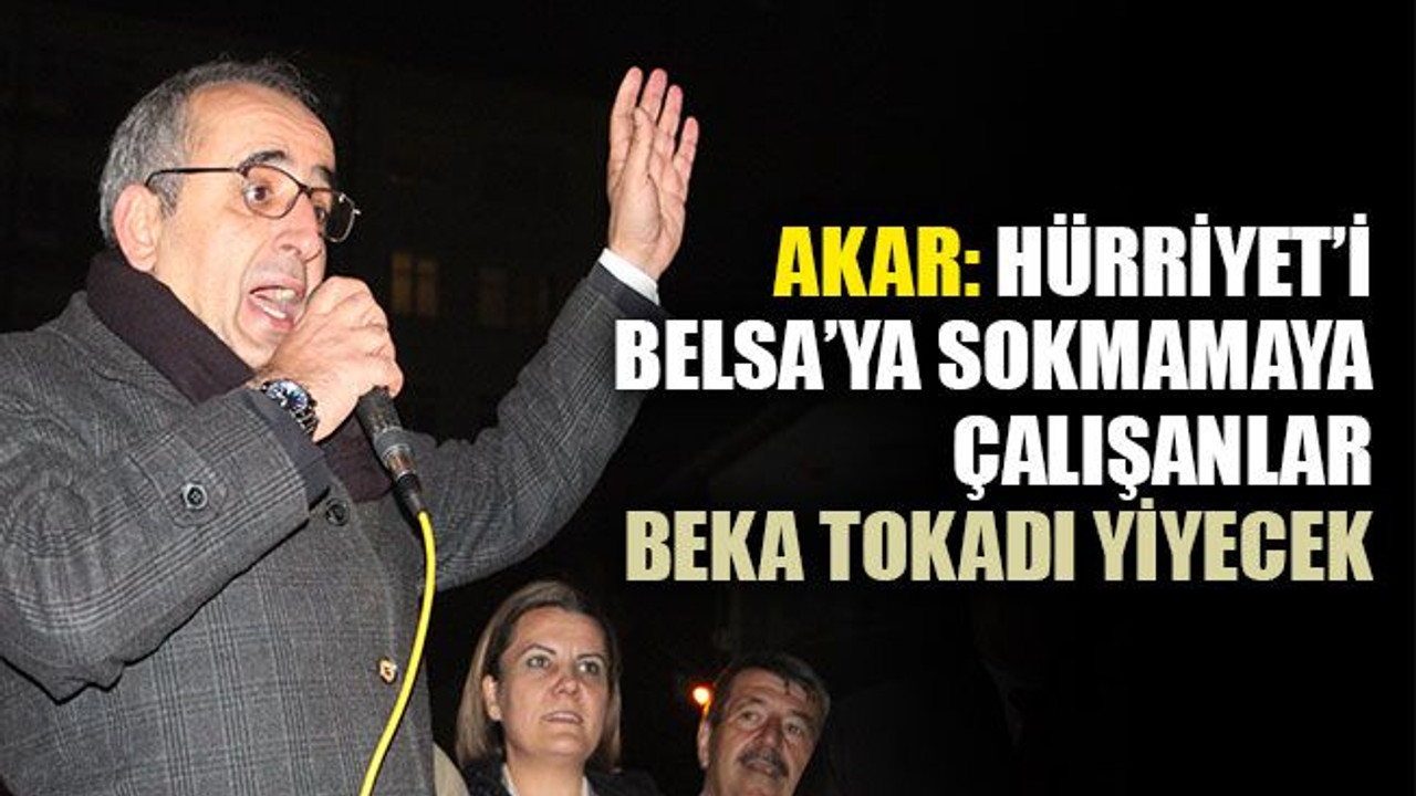Akar: Yenimahallelilere tapularını vermek Fatma Hanım'a nasip olacak
