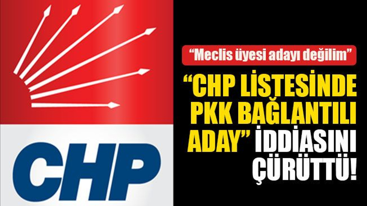 İddiaları çürüttü: "Ben CHP Kartepe Meclis üyesi adayı değilim"
