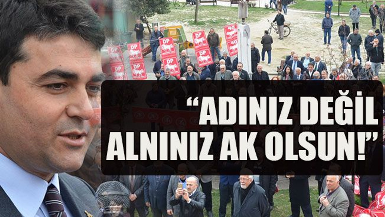 Adınız değil alnınız ak olsun!