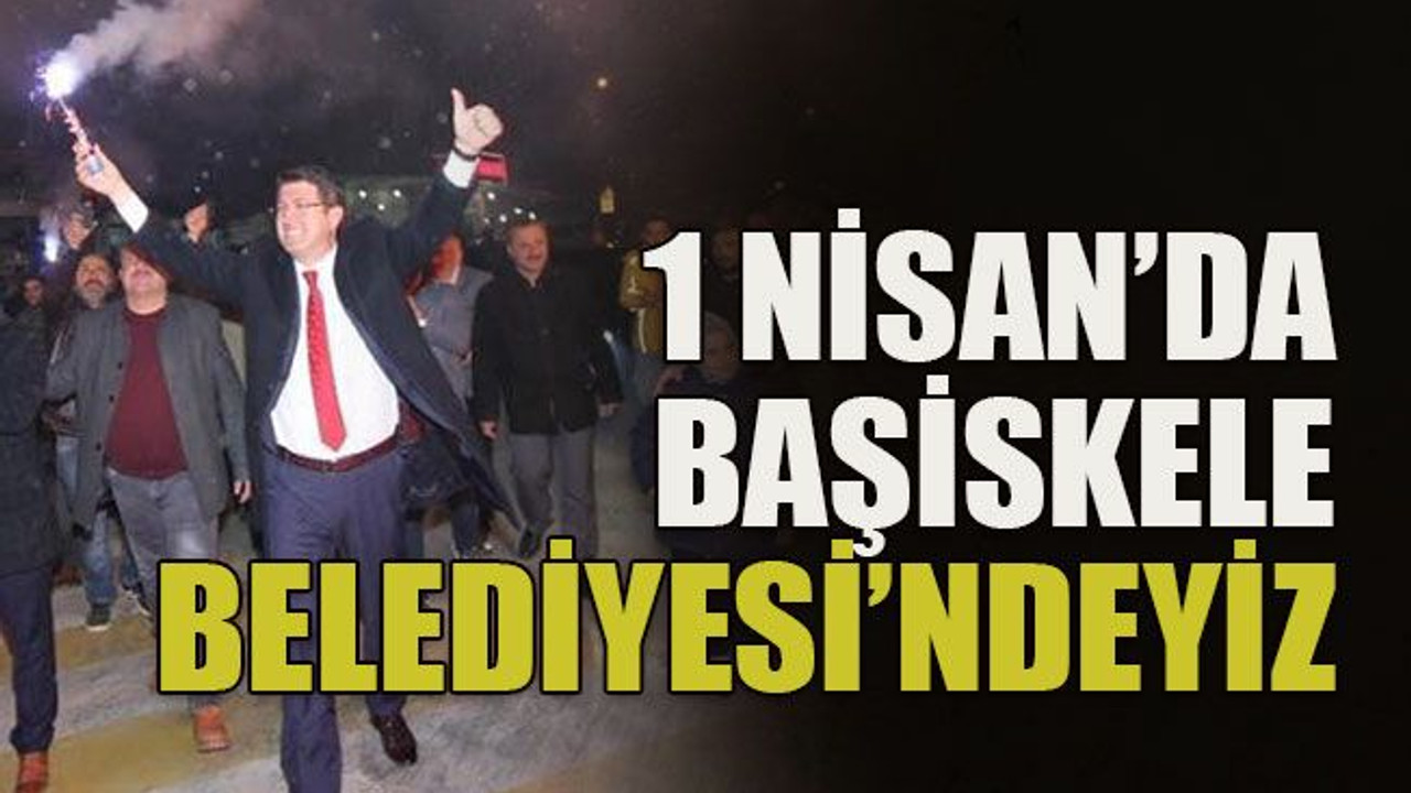 1 Nisan’da Başiskele Belediyesi’ndeyiz