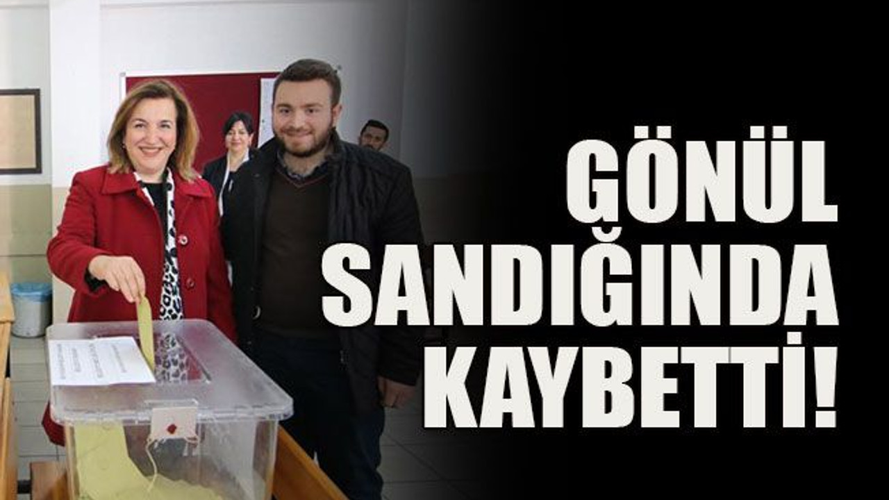 Gönül kendi sandığında kaybetti!