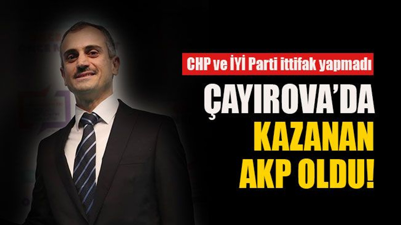 Millet ittifakı olmayan Çayırova’da, AKP fark attı