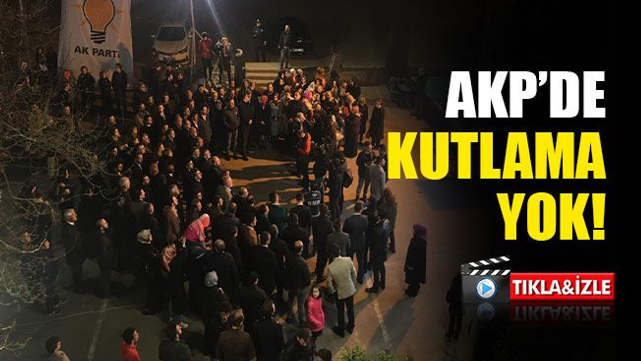 AKP’de kutlama yok! Sebebi İzmit mi?