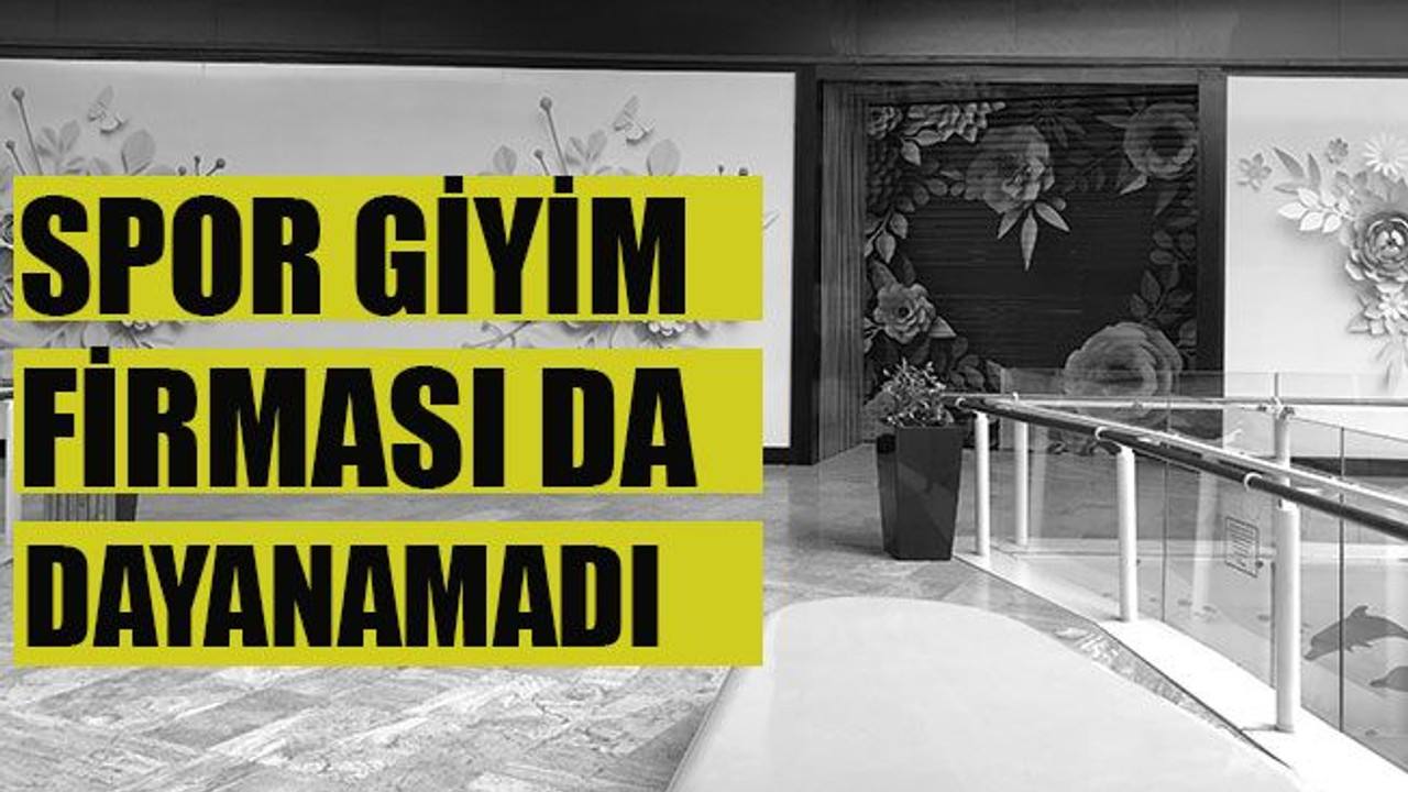 O spor mağazası, 41 Burda'daki mağazasını kapattı!