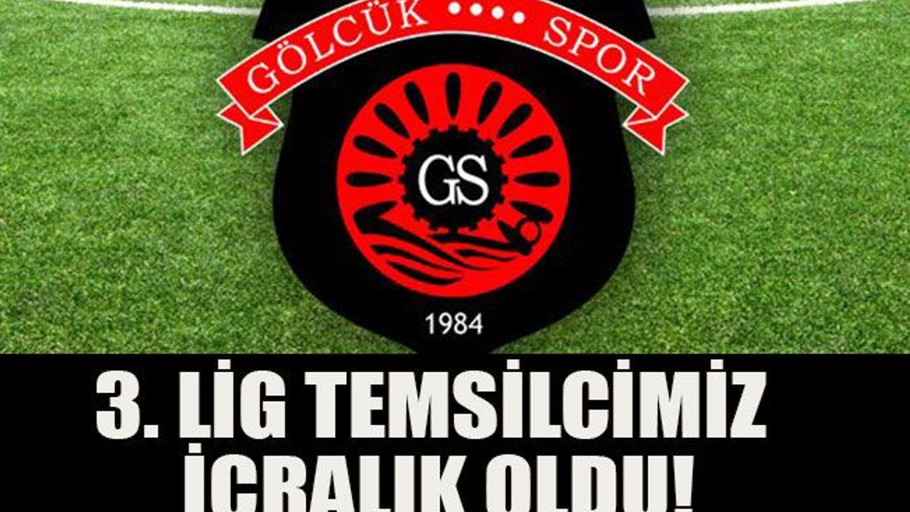 3. Lig temsilcimiz icralık oldu!