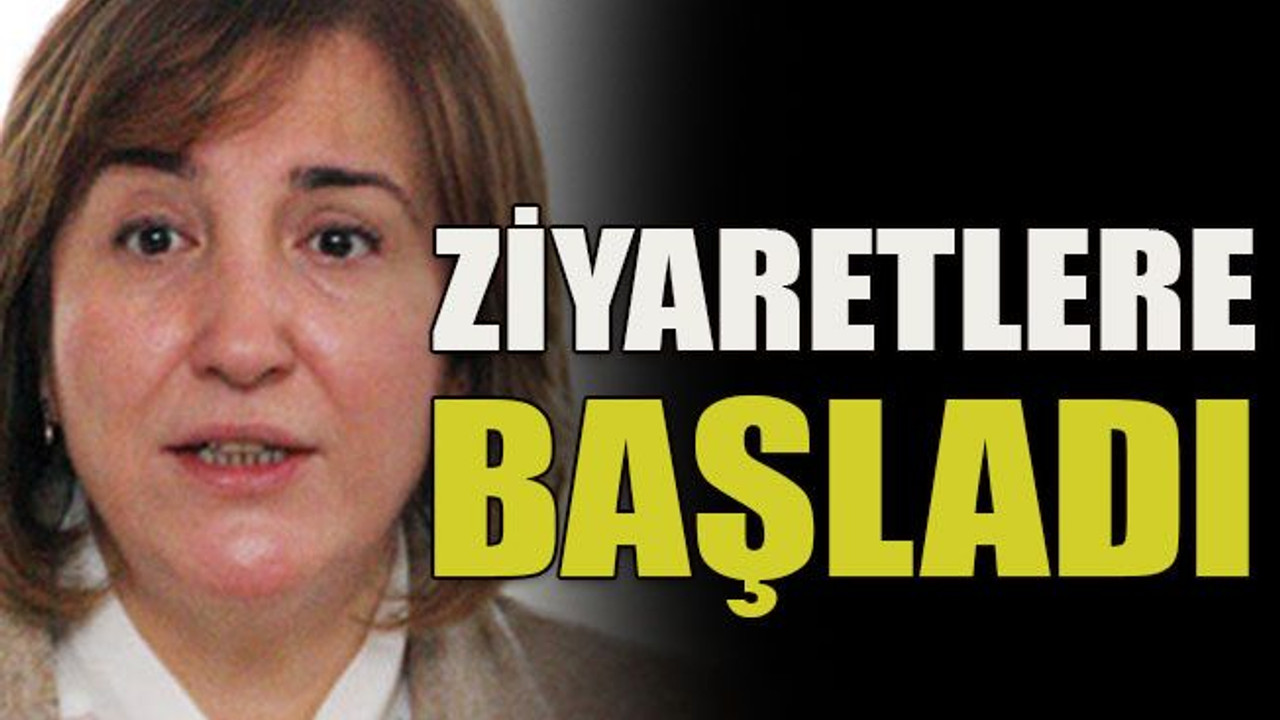 Ziyaretlere başladı