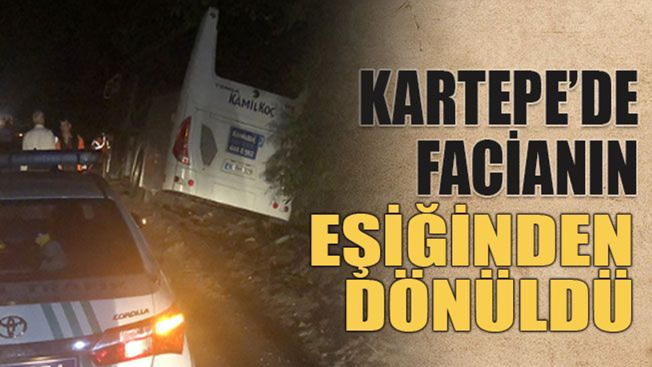 Kartepe’de facianın eşiğinden dönüldü