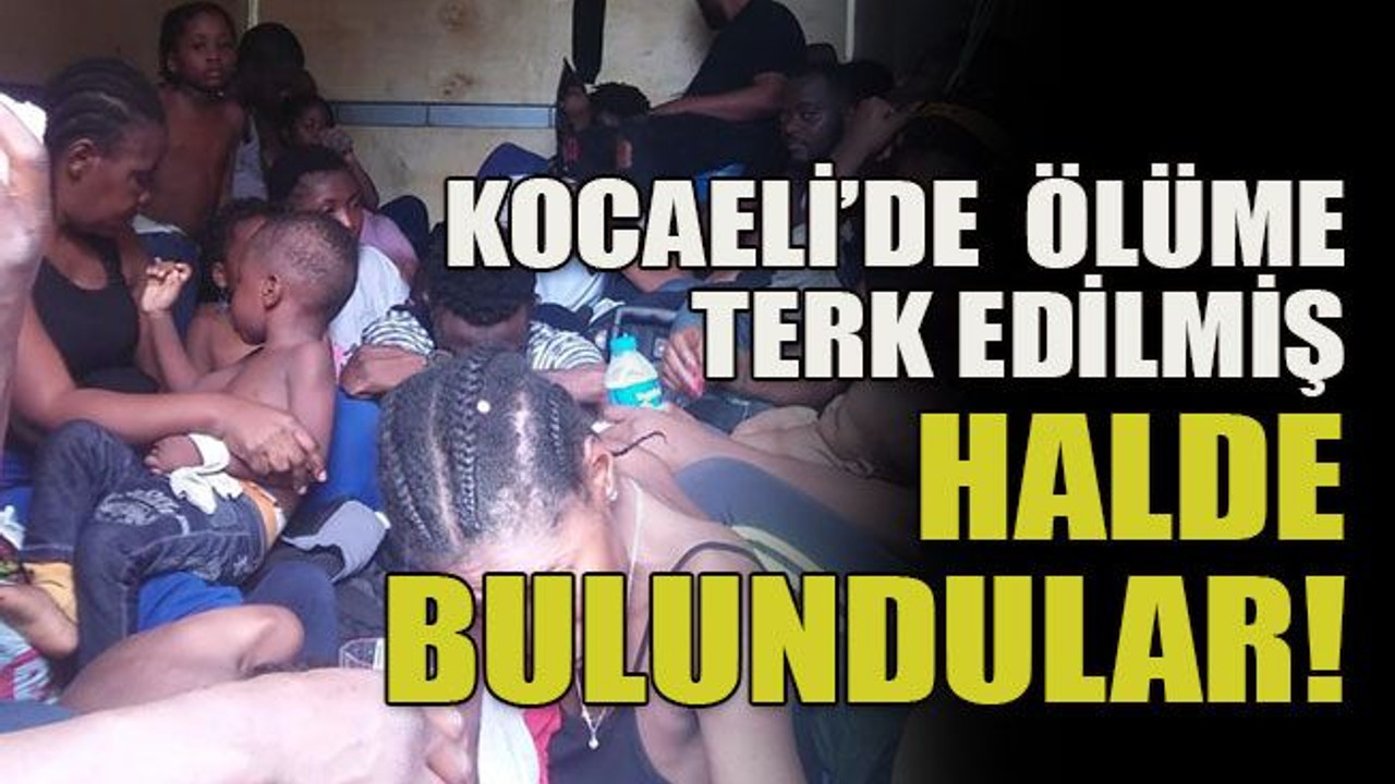 Kocaeli’de ölüme terk edilmiş halde bulundular!