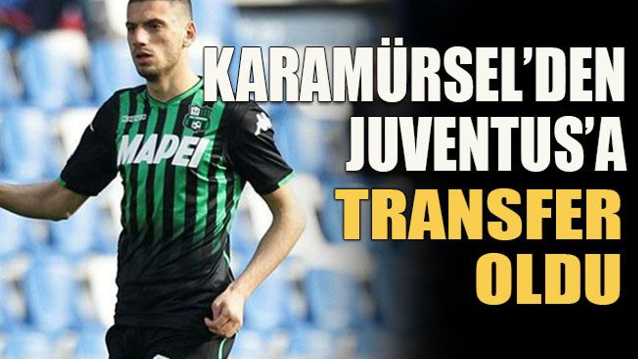 Merih Demiral Karamürsel’den Juventus’a gitti