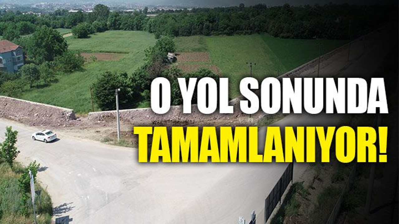 O yol sonunda tamamlanıyor!