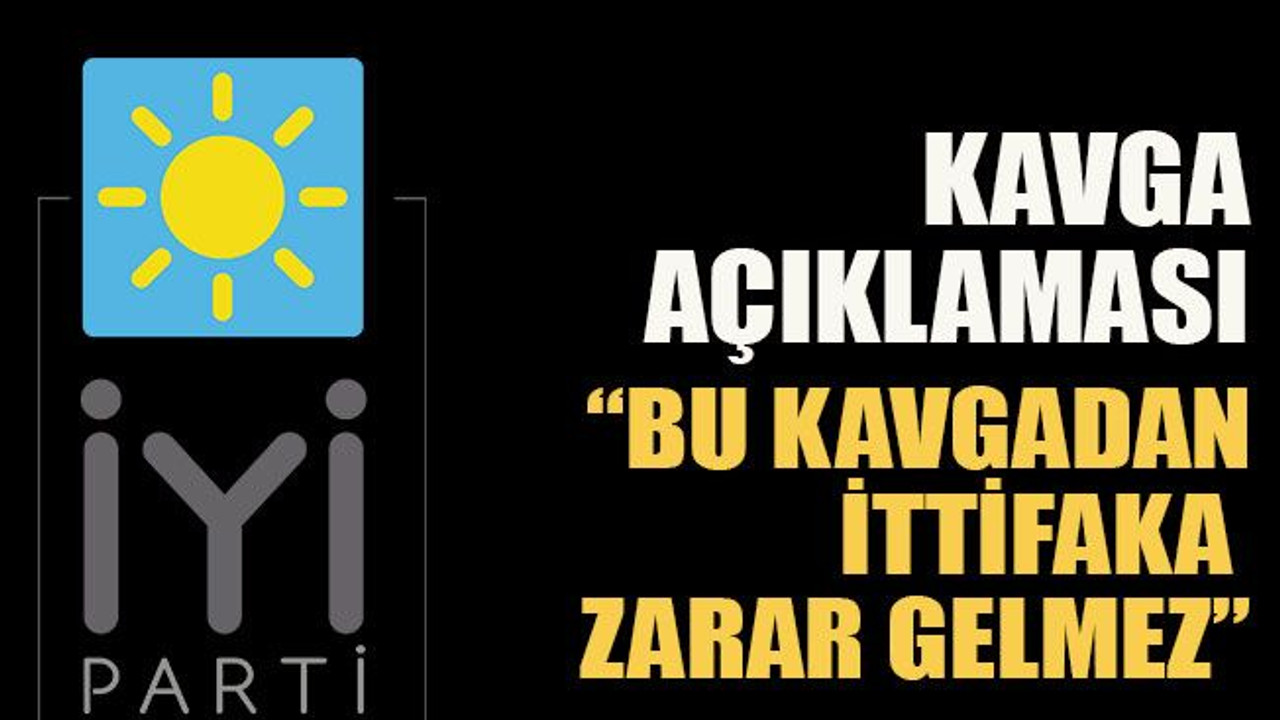 “Bu kavgadan ittifaka zarar gelmez”