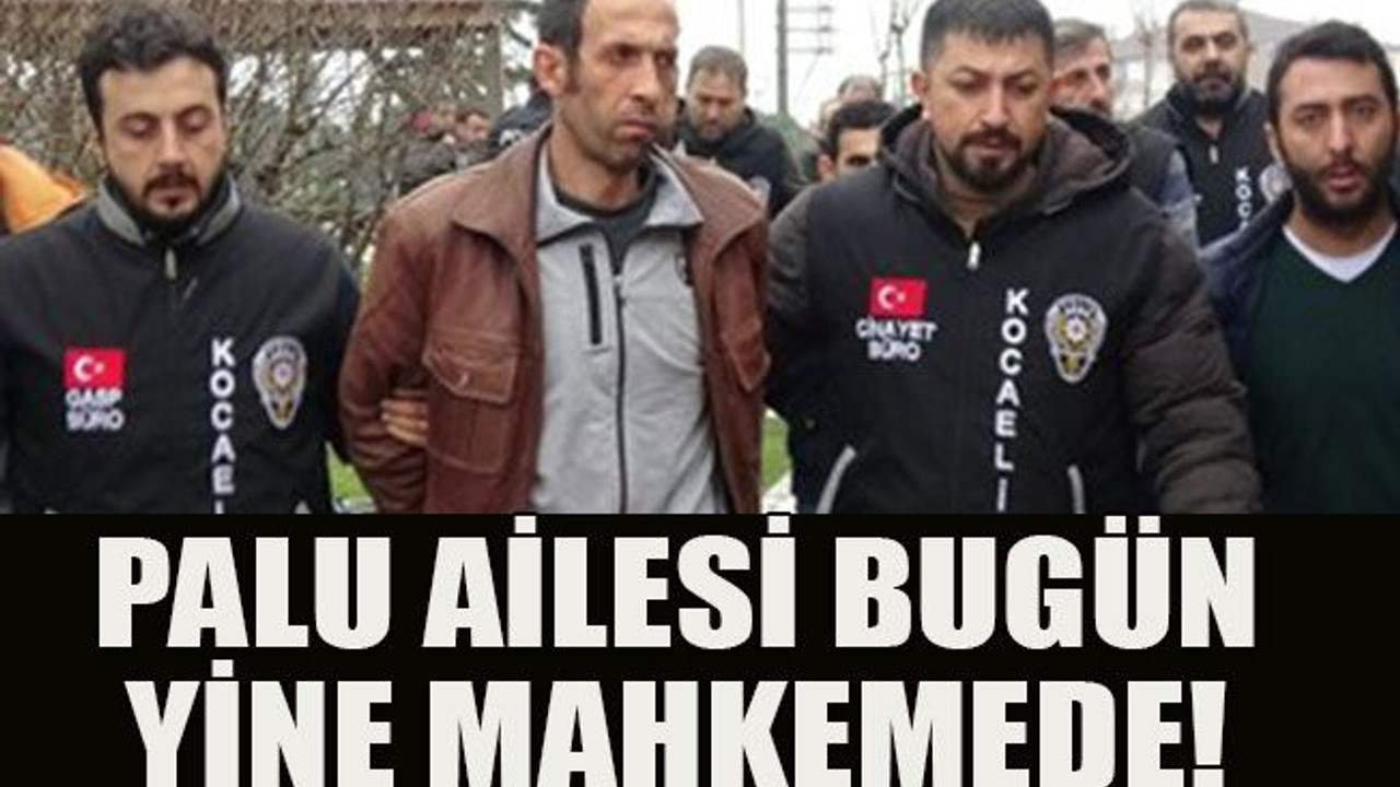 Palu ailesi bugün yine mahkemede!