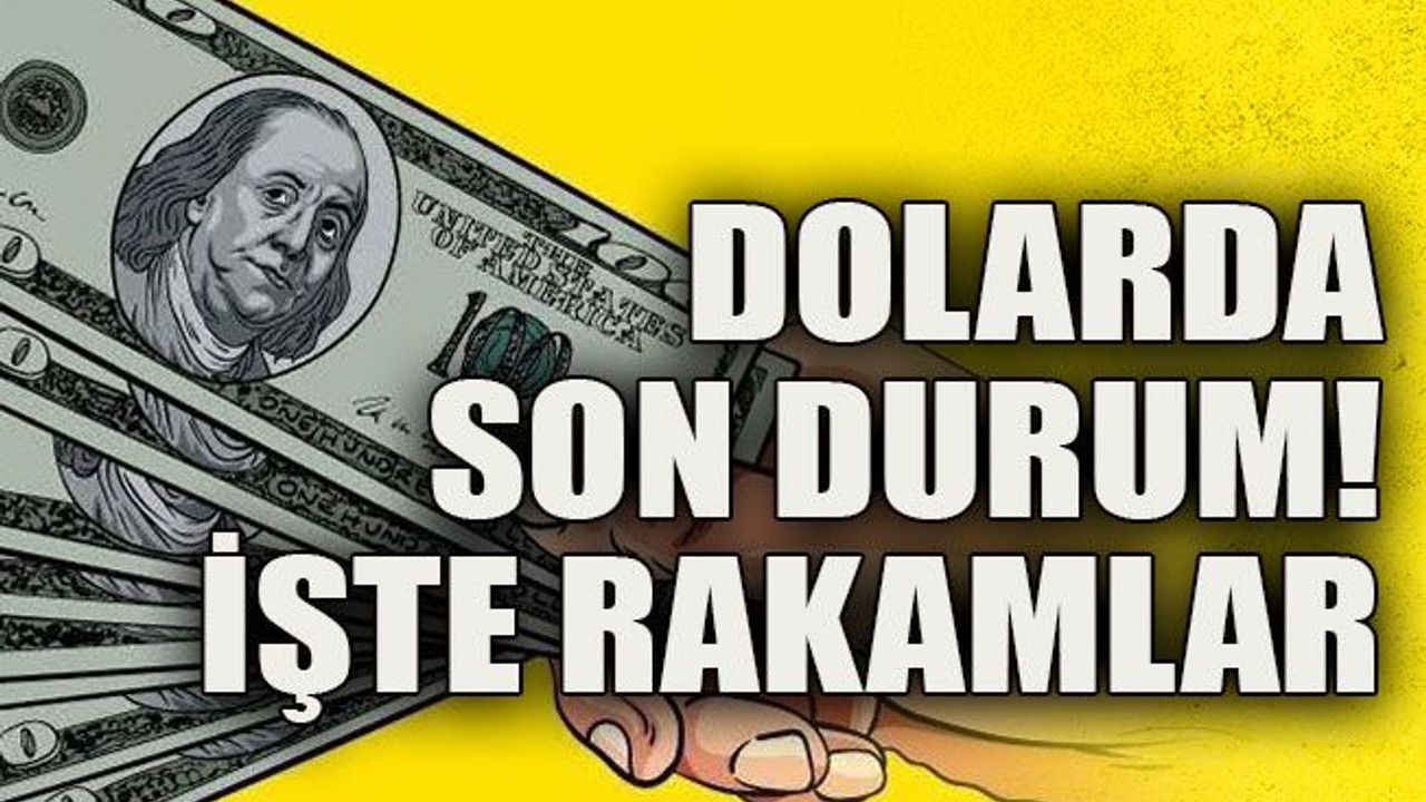 Dolarda son durum! İşte rakamlar