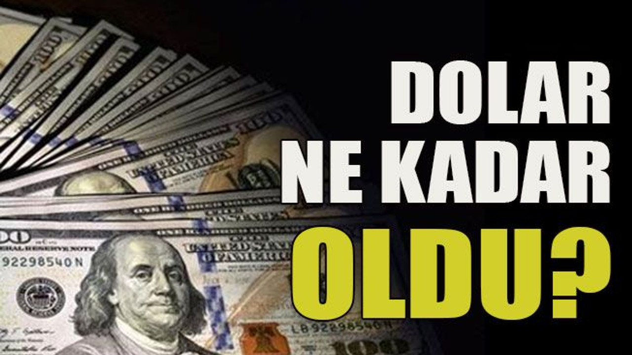 Dolar ne kadar oldu?