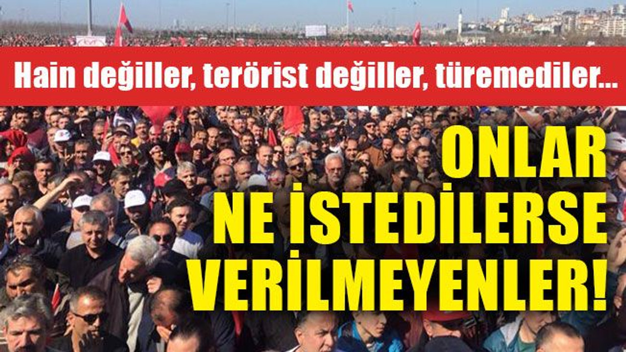 EYT, ne istediyse vermediler!