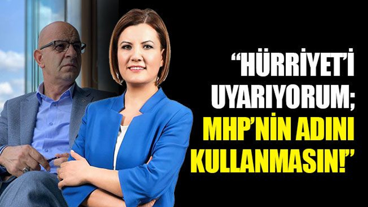 Aydın Ünlü: Hürriyet’i uyarıyorum; MHP’nin adını kullanmasın!