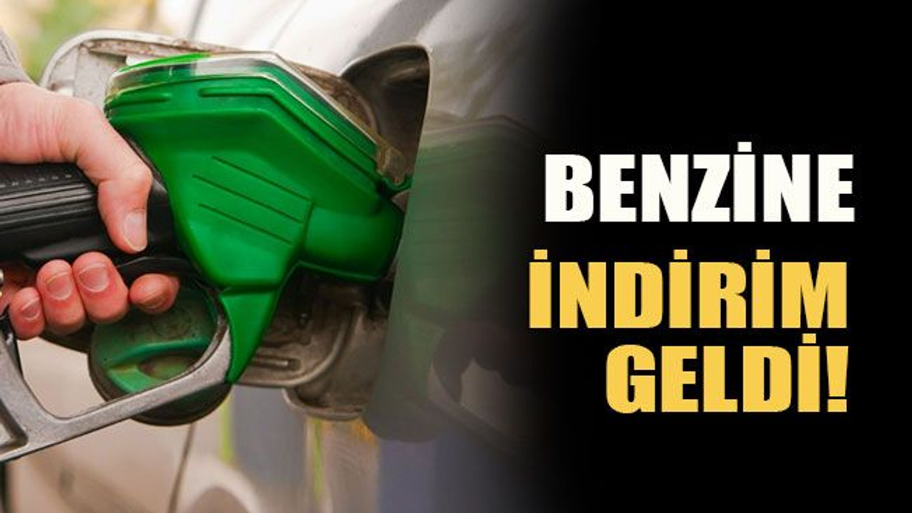 Benzine indirim geldi