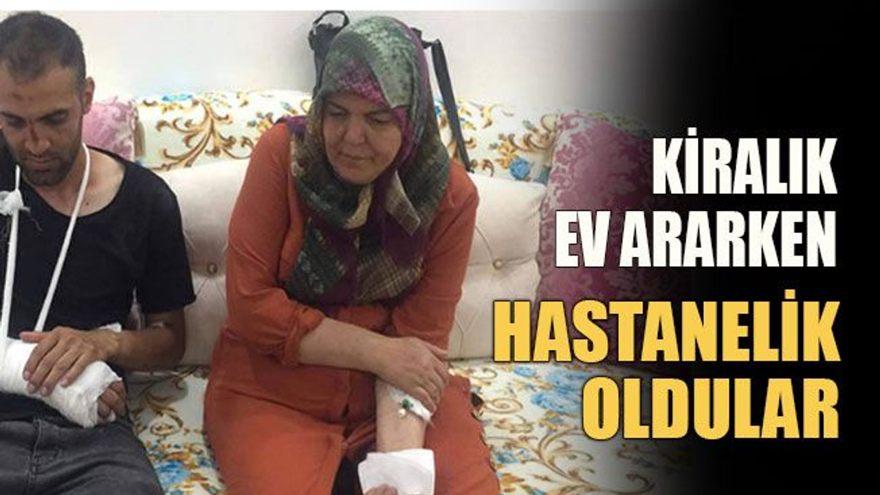 Kiralık ev bakarken hastanelik oldular