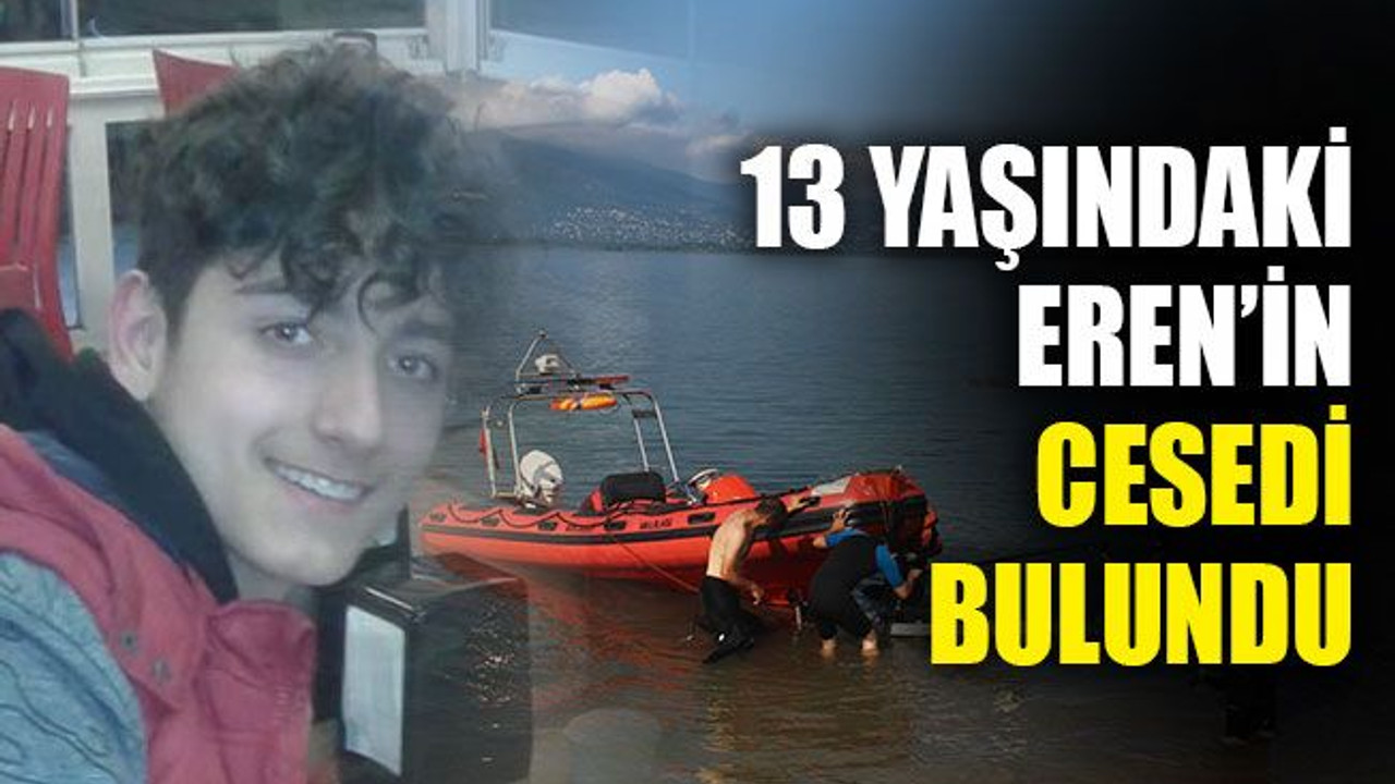 Göle düşen çocuğun cansız bedenine ulaşıldı