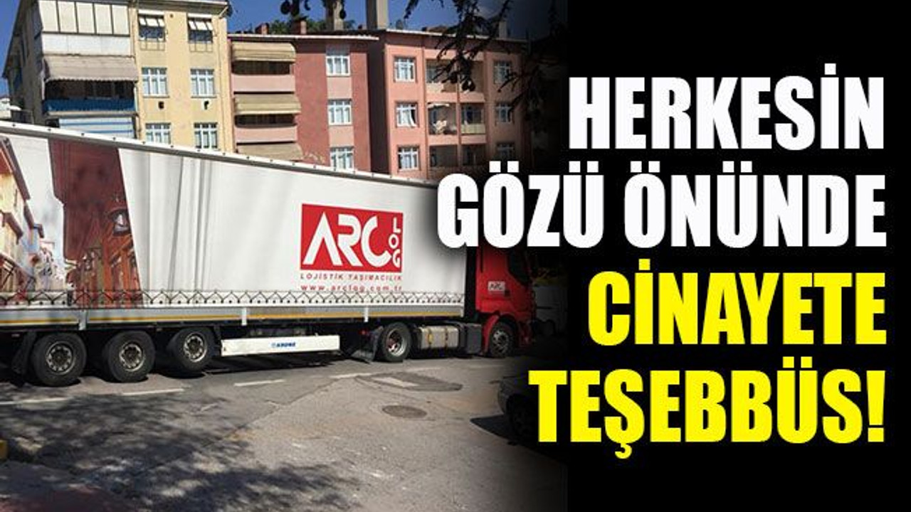 Herkesin gözü önünde cinayete teşebbüs!