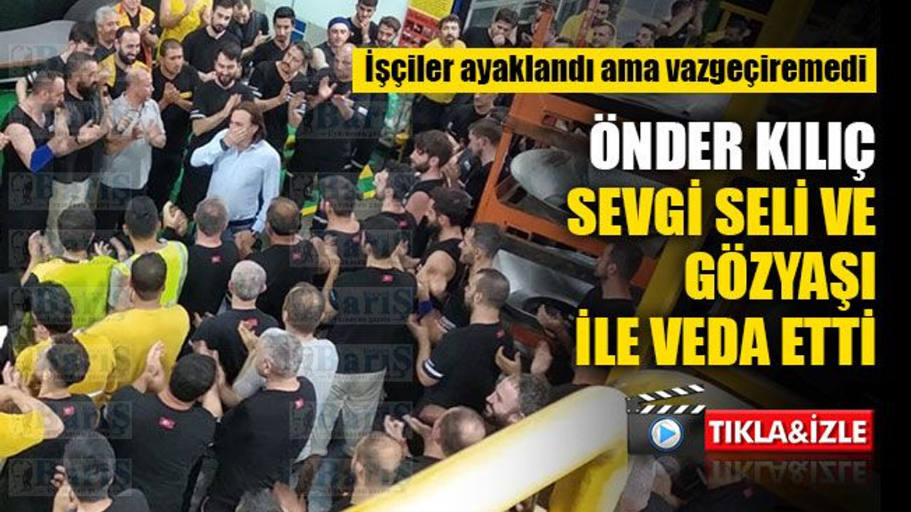 Önder Kılıç, istifadan vazgeçirilemedi!