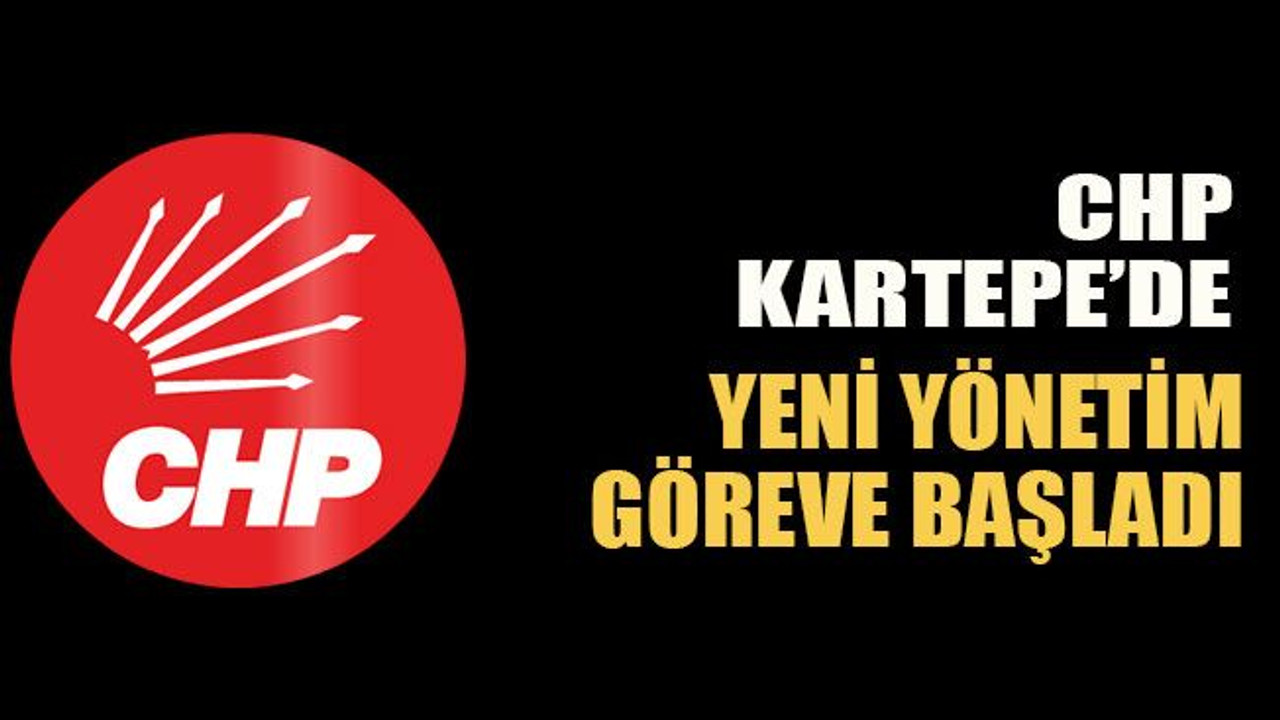 CHP Kartepe’de yeni yönetim resmen göreve başladı