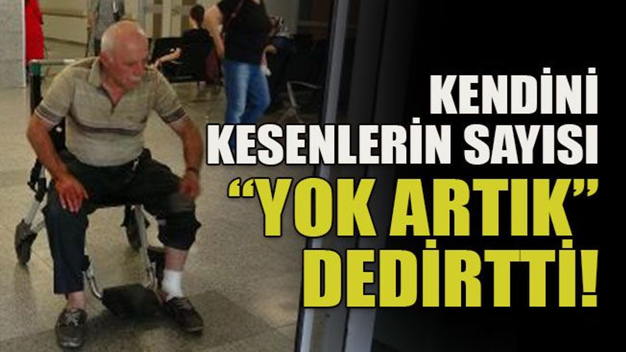 Kendini kesenlerin sayısı “yok artık” dedirtti!