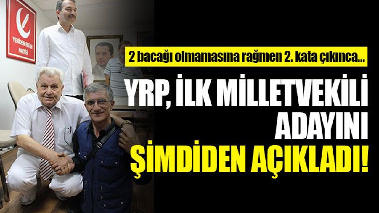 Aras, çok etkilendi, milletvekili adayı ilan etti!