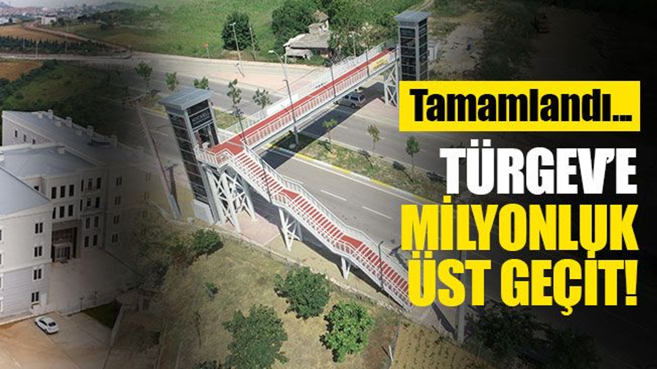 Tamamlandı… TÜRGEV’e milyonluk üst geçit!