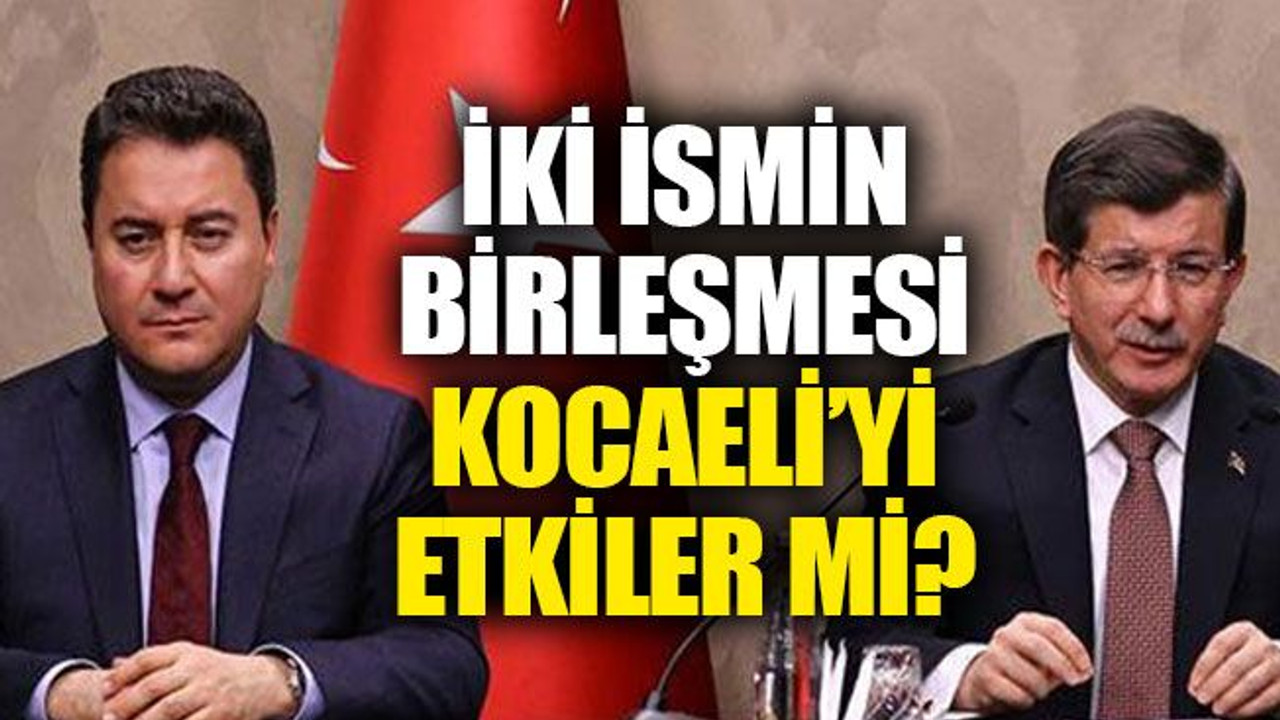 İki ismin birleşmesi, Kocaeli’yi etkiler mi?