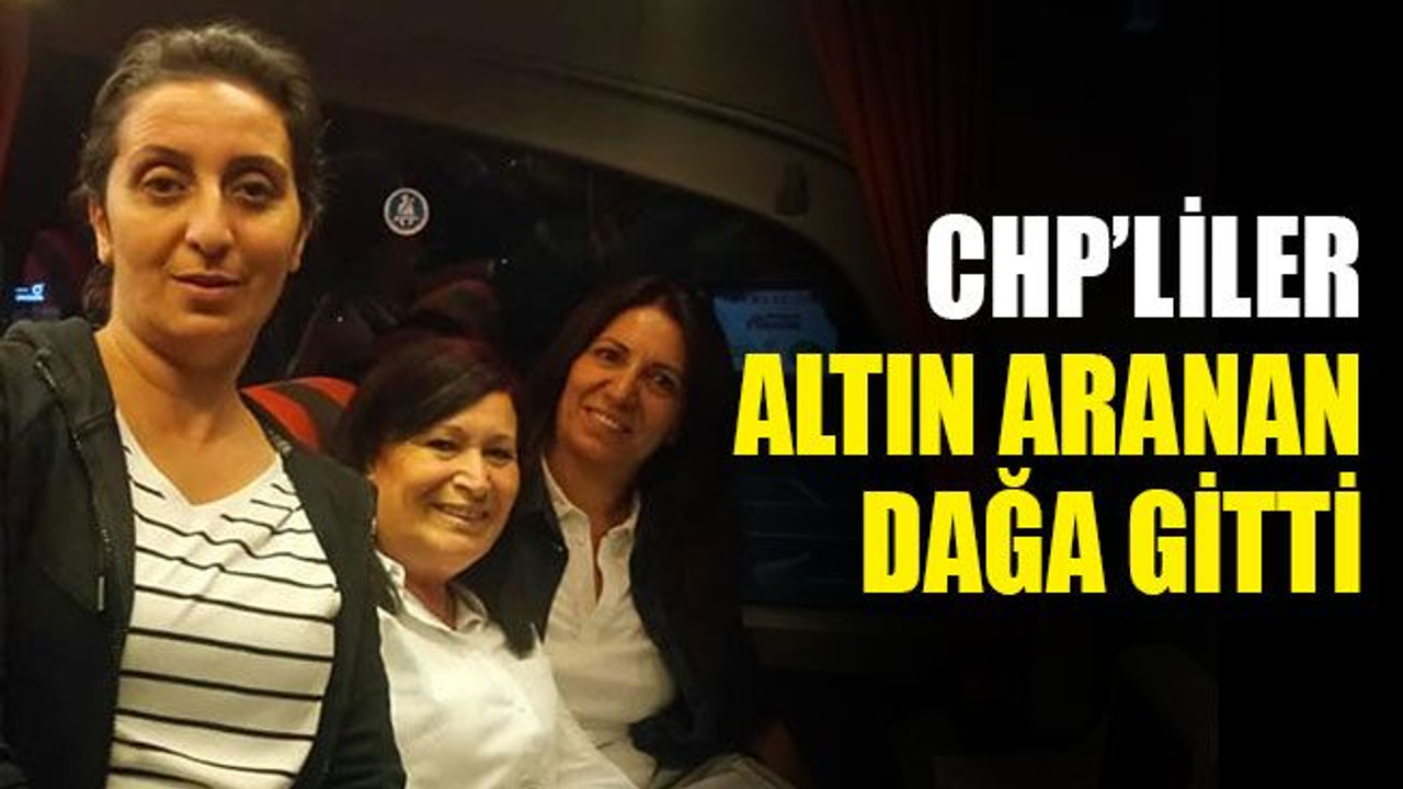 CHP Kocaeli heyeti, kaz dağlarında