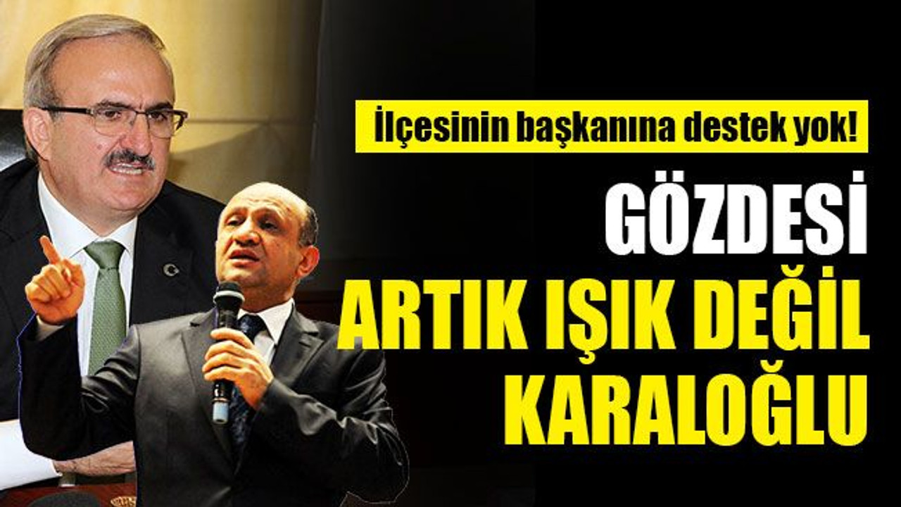Fikri Işık bitti, Karaloğlu başladı!