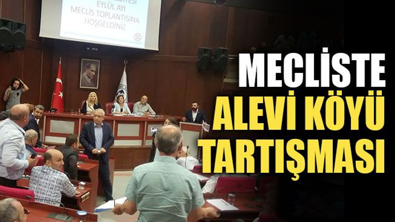 İzmit Meclisi'nde, Alevi köyü tartışması
