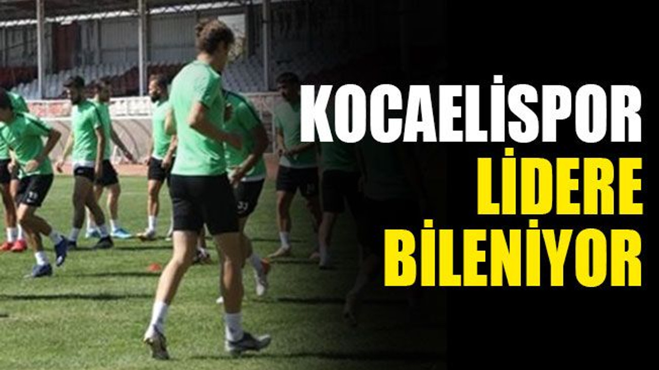 Kocaelispor, lidere bileniyor