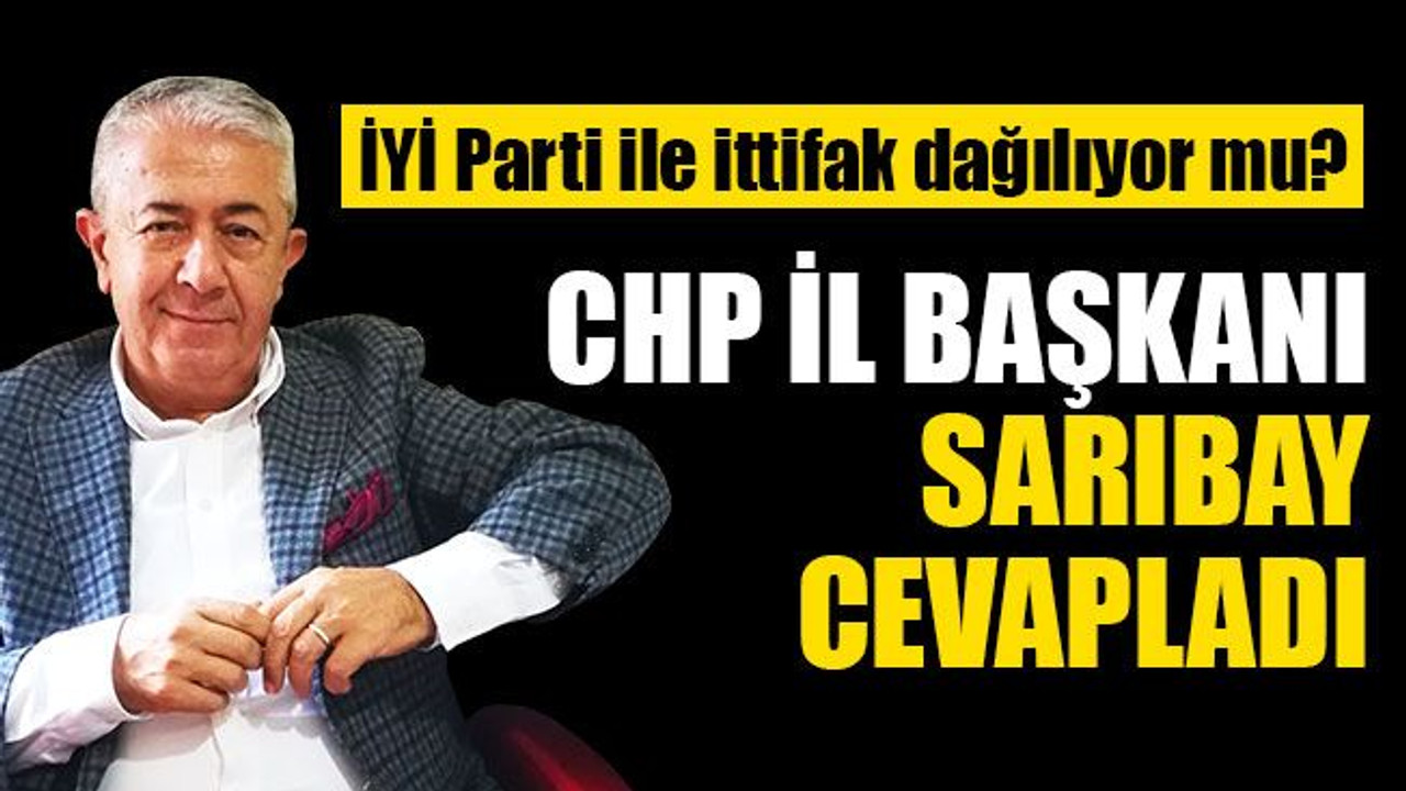 İYİ Parti ile ittifak dağılıyor mu? Cengiz Sarıbay cevapladı..!