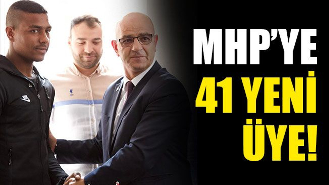 MHP Kocaeli'ye 41 genç üye...