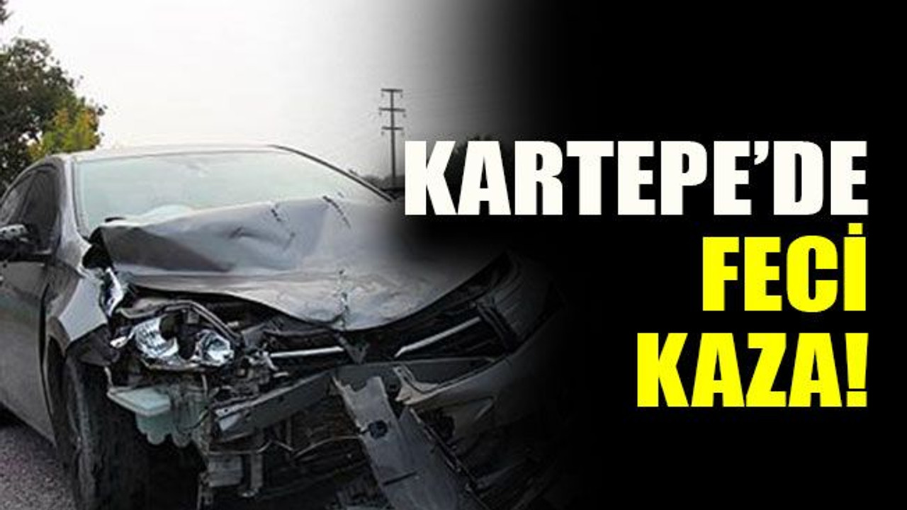 Kartepe’de feci kaza!