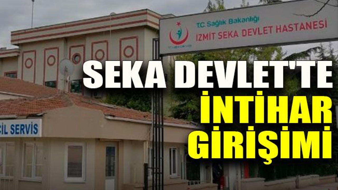 Seka Devlet'te intihar girişimi