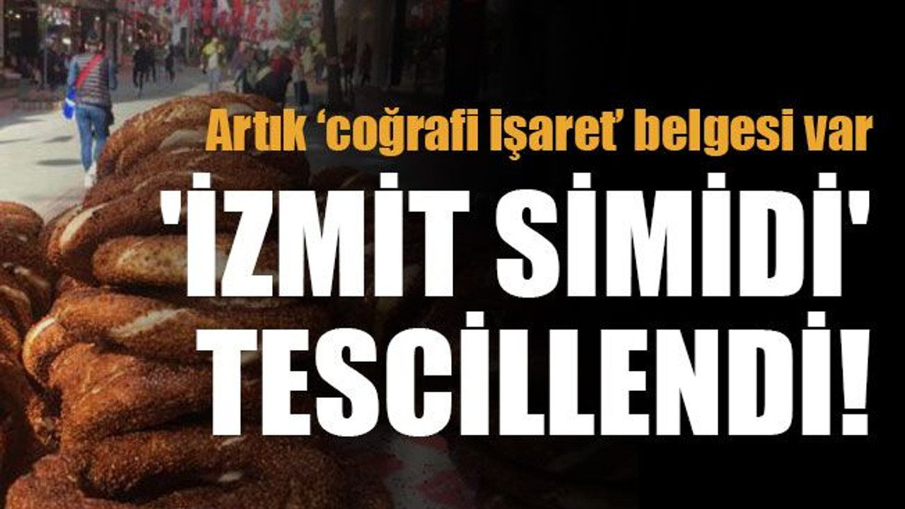 Artık ‘coğrafi işaret’ belgesi var 'İzmit simidi' tescillendi!