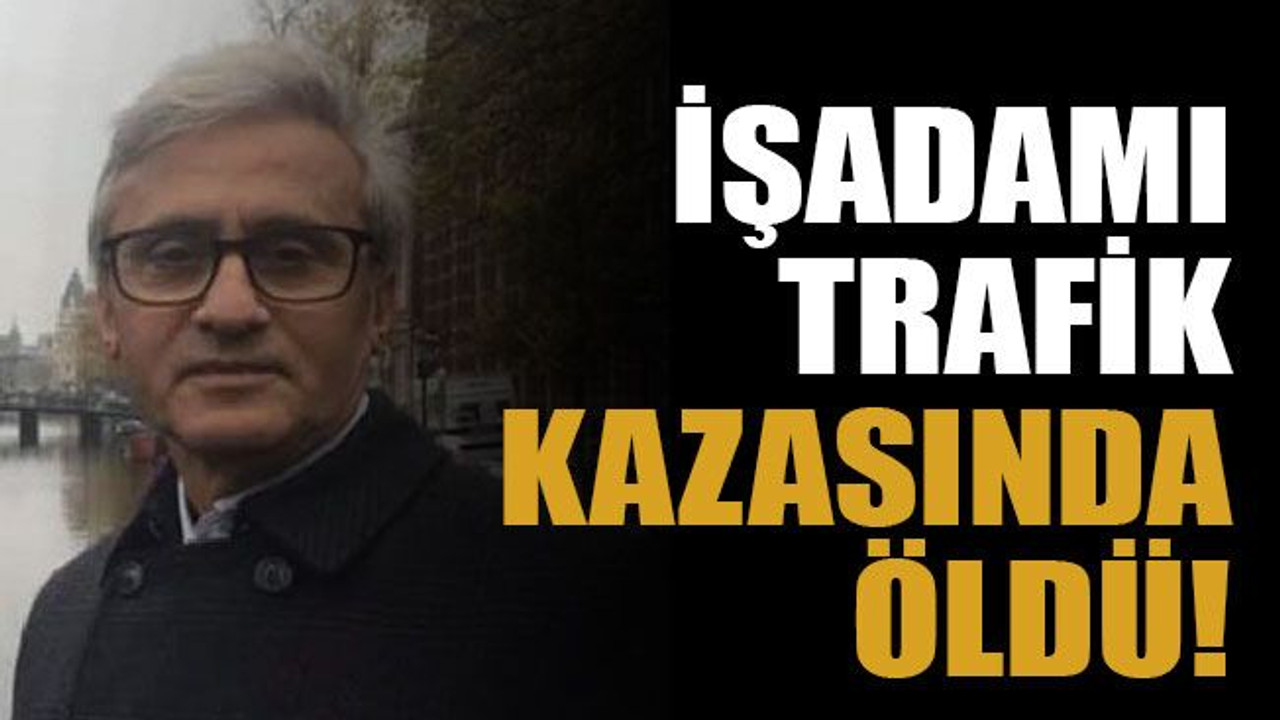 İşadamı motosiklet kazasında öldü!